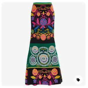 Cynthia Rowley French-Mexican Trumpet Skirt